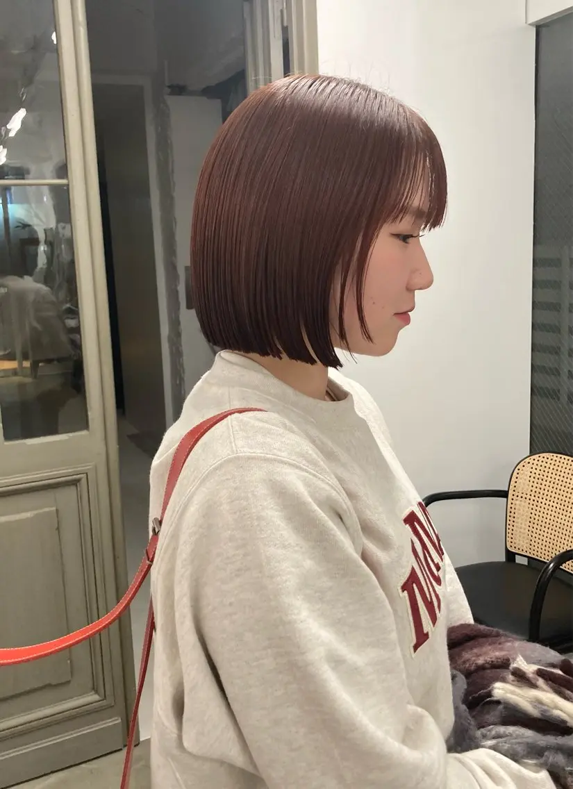 カット + リタッチカラー + 3stepトリートメントの写真