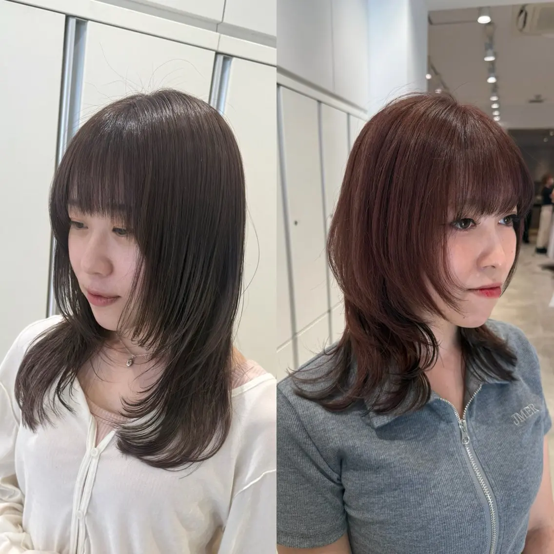 セミロング 春弥/レイヤーカット 透明感カラーのヘアスタイル