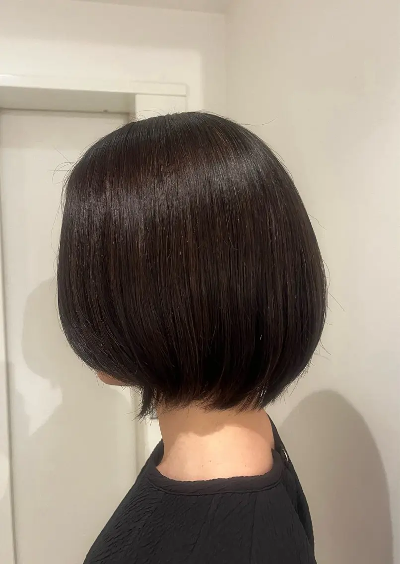 ショート 艶髪 藤原まいこのヘアスタイル