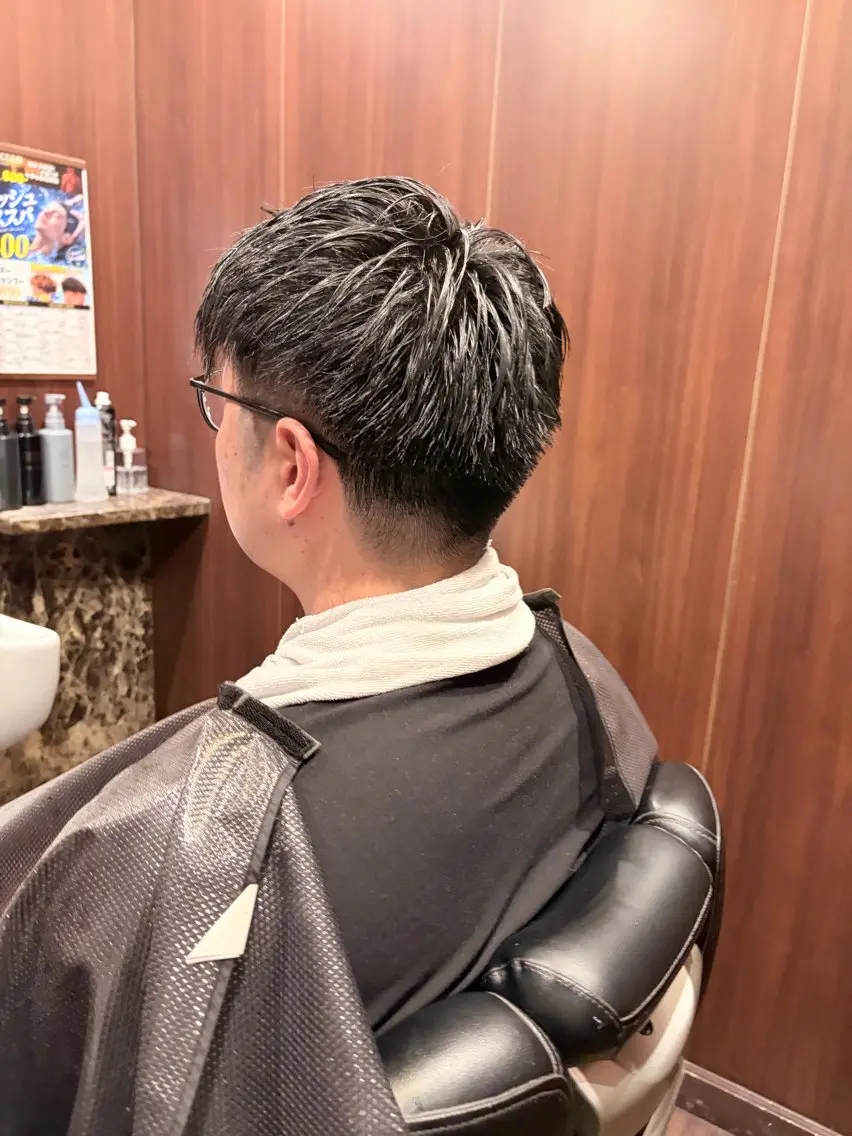 ショート 勝田 隼斗のヘアスタイル