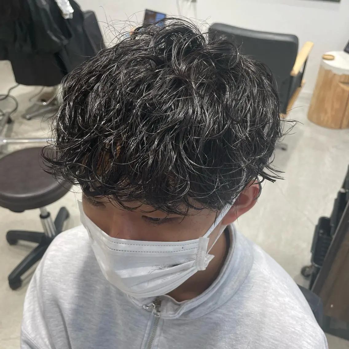 パーマ メンズ clan .のヘアスタイル