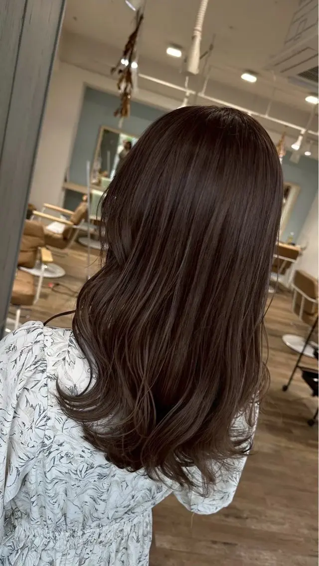 ミディアム カラー JAGARA kokoroのヘアスタイル