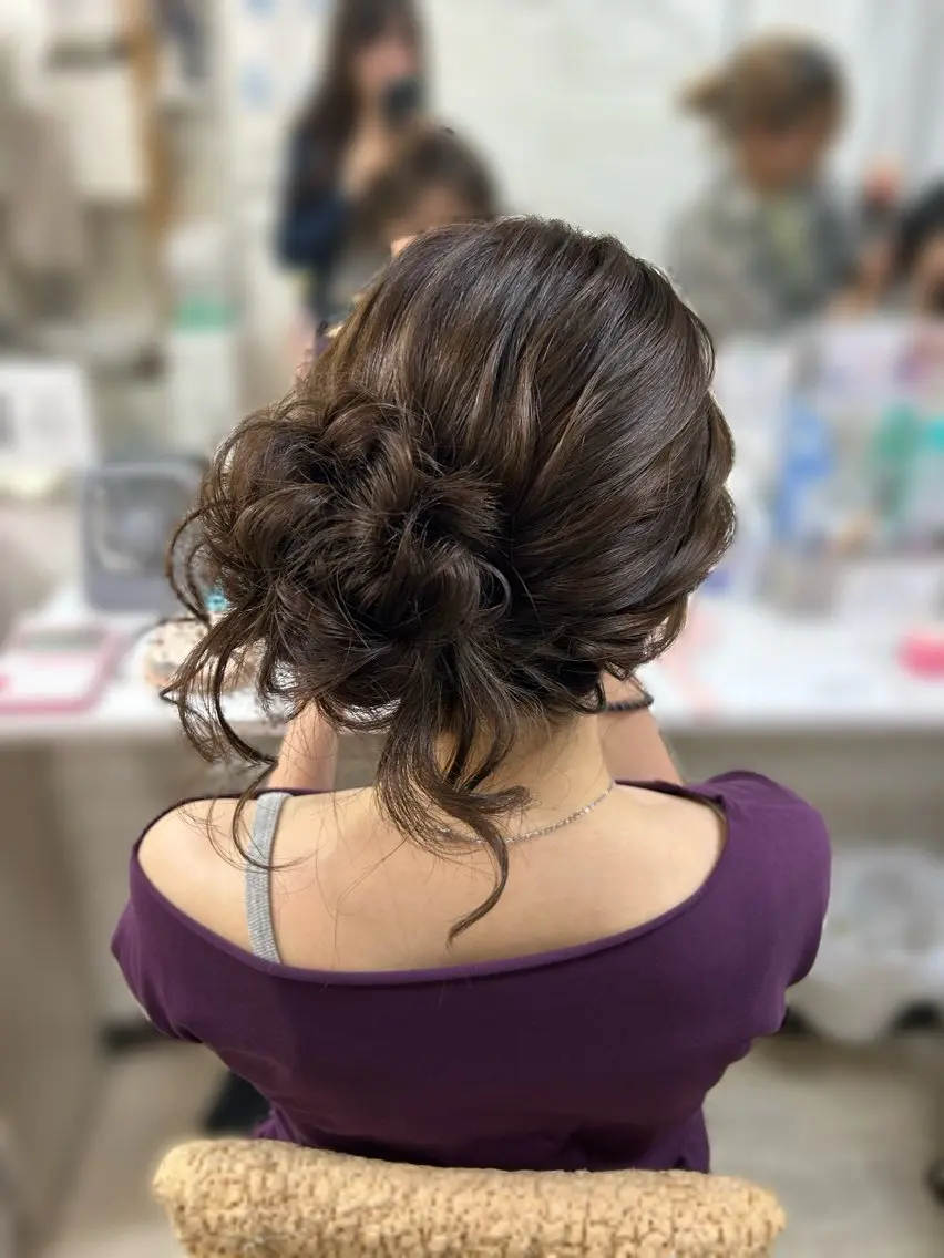 ヘアアレンジ へアセット/心斎橋 支持率No.1✨🌈のヘアスタイル