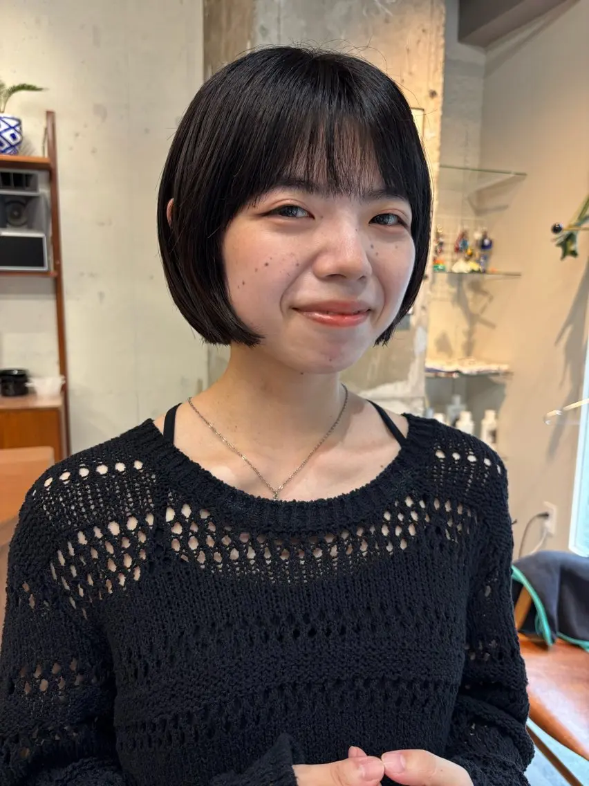 ショート 永田 愛莉のヘアスタイル