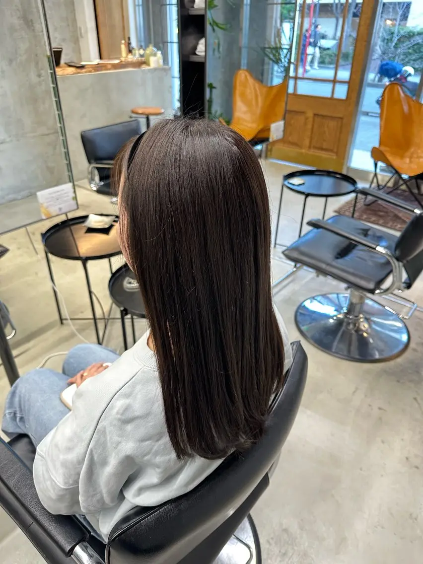 カラー ゴブンノロク🫧たか ひろ/レイヤーカットのヘアスタイル