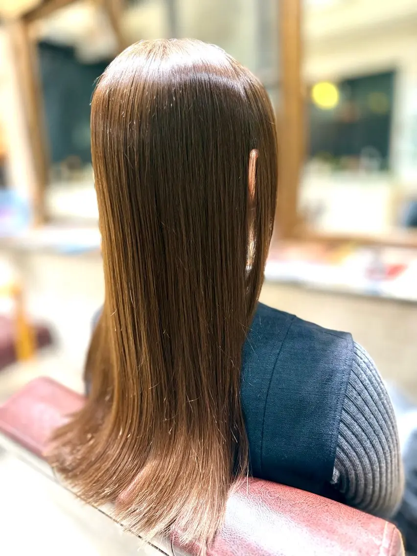 セミロング カラー Calenda/ パーソナル美髪サロンのヘアスタイル