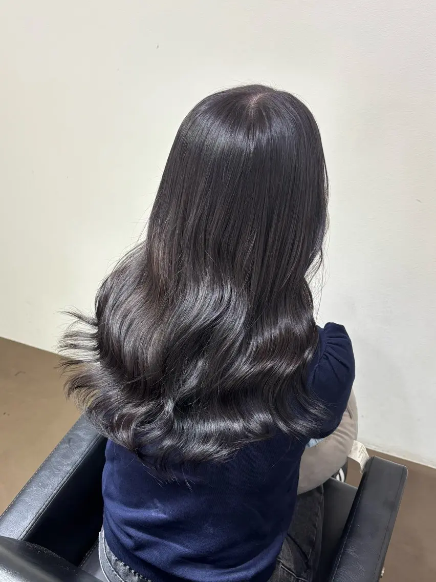 ロング ヘアカラー トリートメント 【ioe 岡本】 🎀NOKO🎀のヘアスタイル