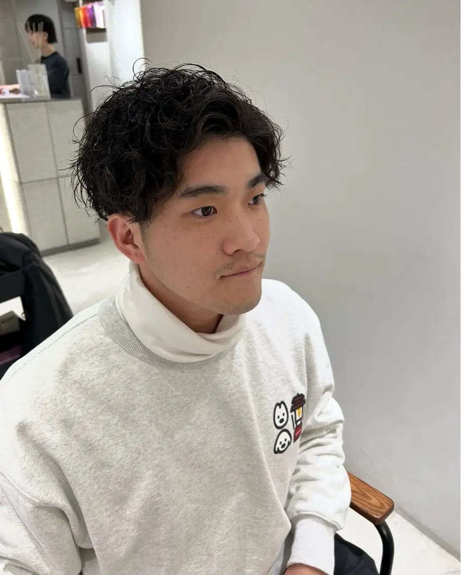 ショート パーマ メンズ 飯田橋No.1髪質 改善縮毛矯正/ユキナのヘアスタイル