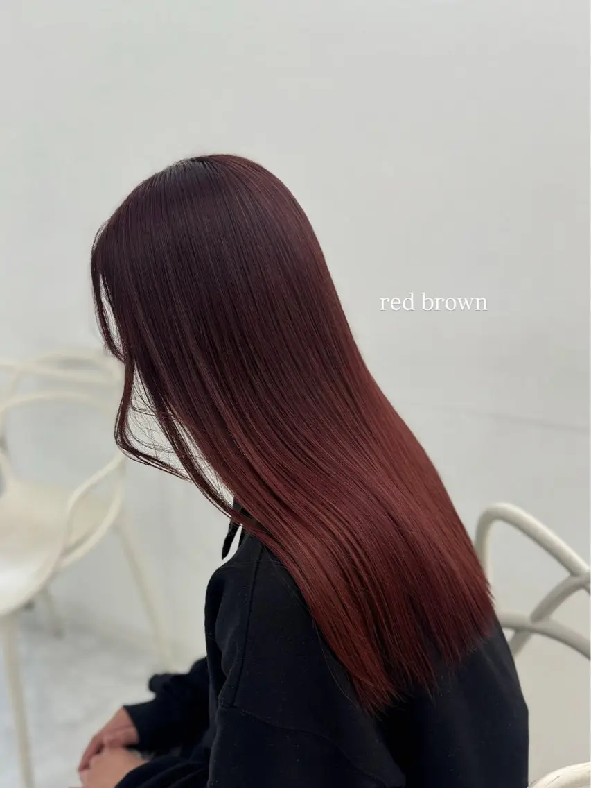 ロング カラー ヘアカラー トリートメント ヘアセット 透明感うる艶カラー 🤍MANAMIのヘアスタイル