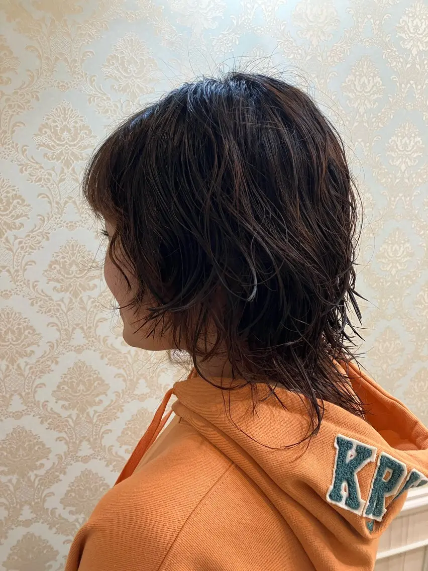 レディースカット×パーマ🦋の写真