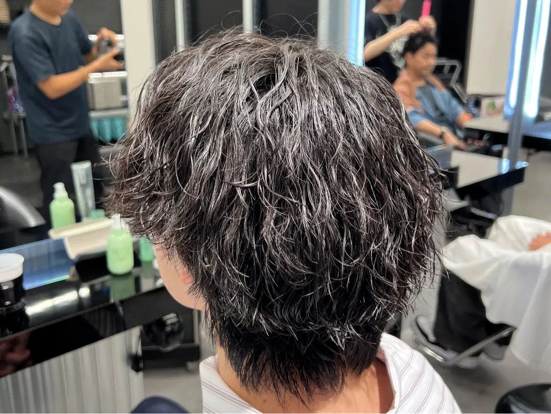 パーマ メンズ 町田No.1パーマ 特化✂︎小杉澪生のヘアスタイル