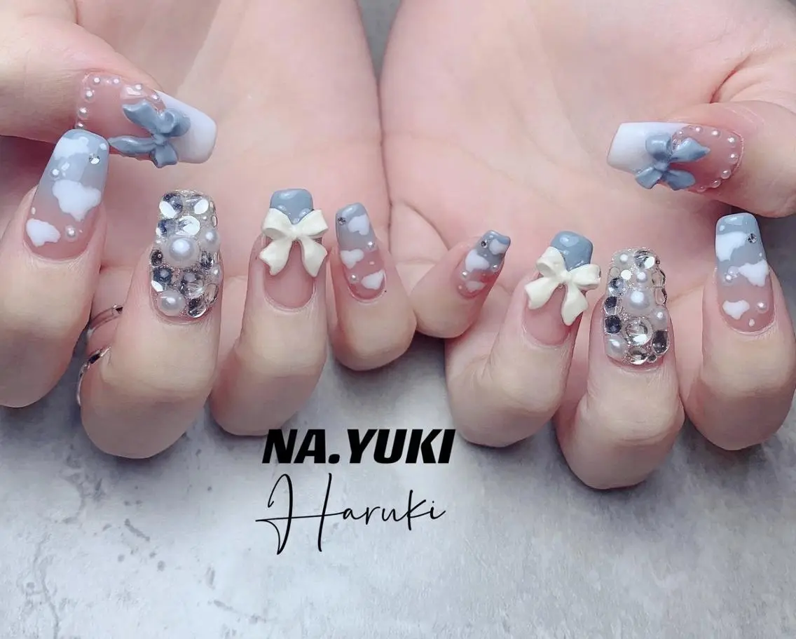 ネイル ハンドネイル ハンドケア 🎀 moo~ 🎀のネイルデザイン