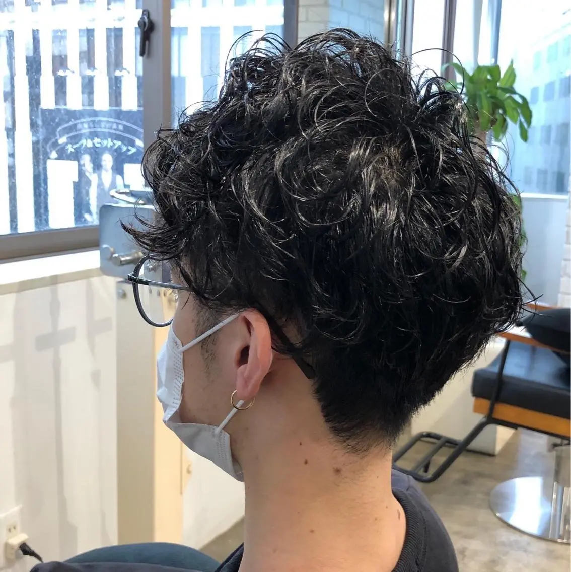 パーマ メンズ カット パーマ MEN'S特化🌈 KATOのヘアスタイル