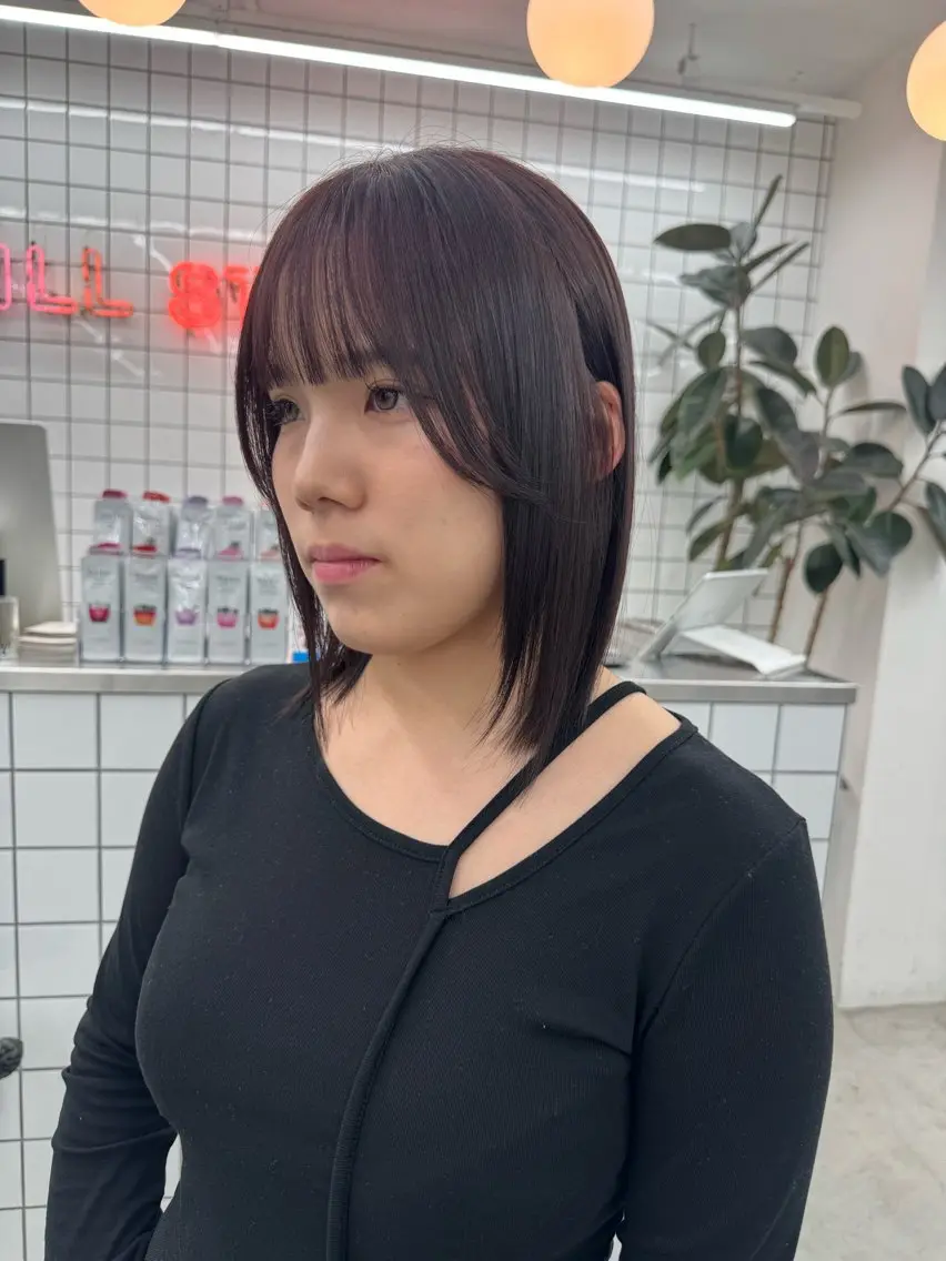 ミディアム chinatsu🌙 JILLSTUDIOのヘアスタイル