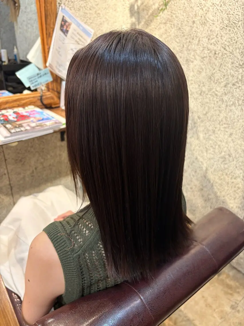 カラー ラベンダーカラー ヘアセット・アレンジ 🦢ヒマリ🌙のヘアスタイル