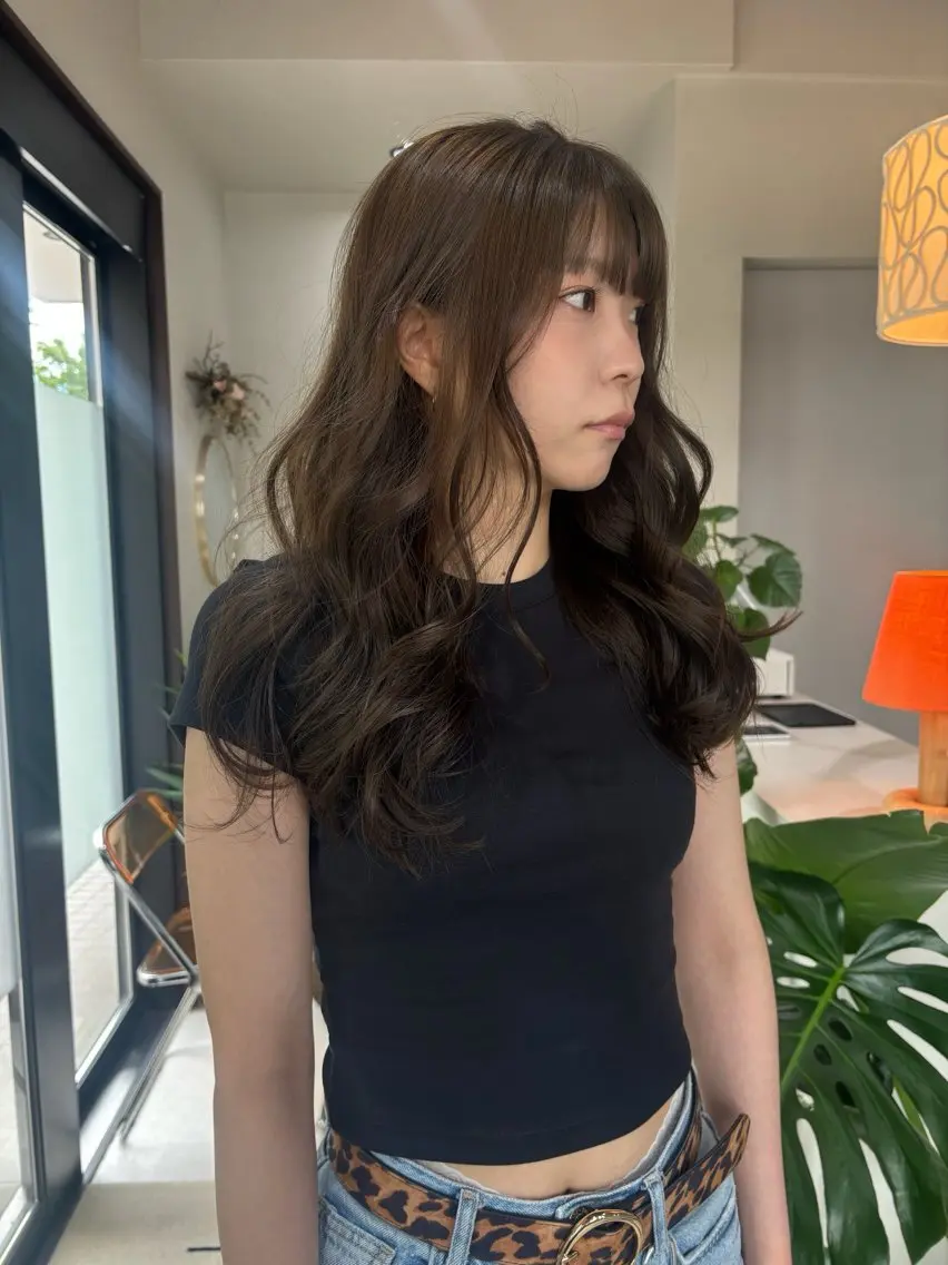 ロング ヘアカラー トリートメント miyu /nenのヘアスタイル