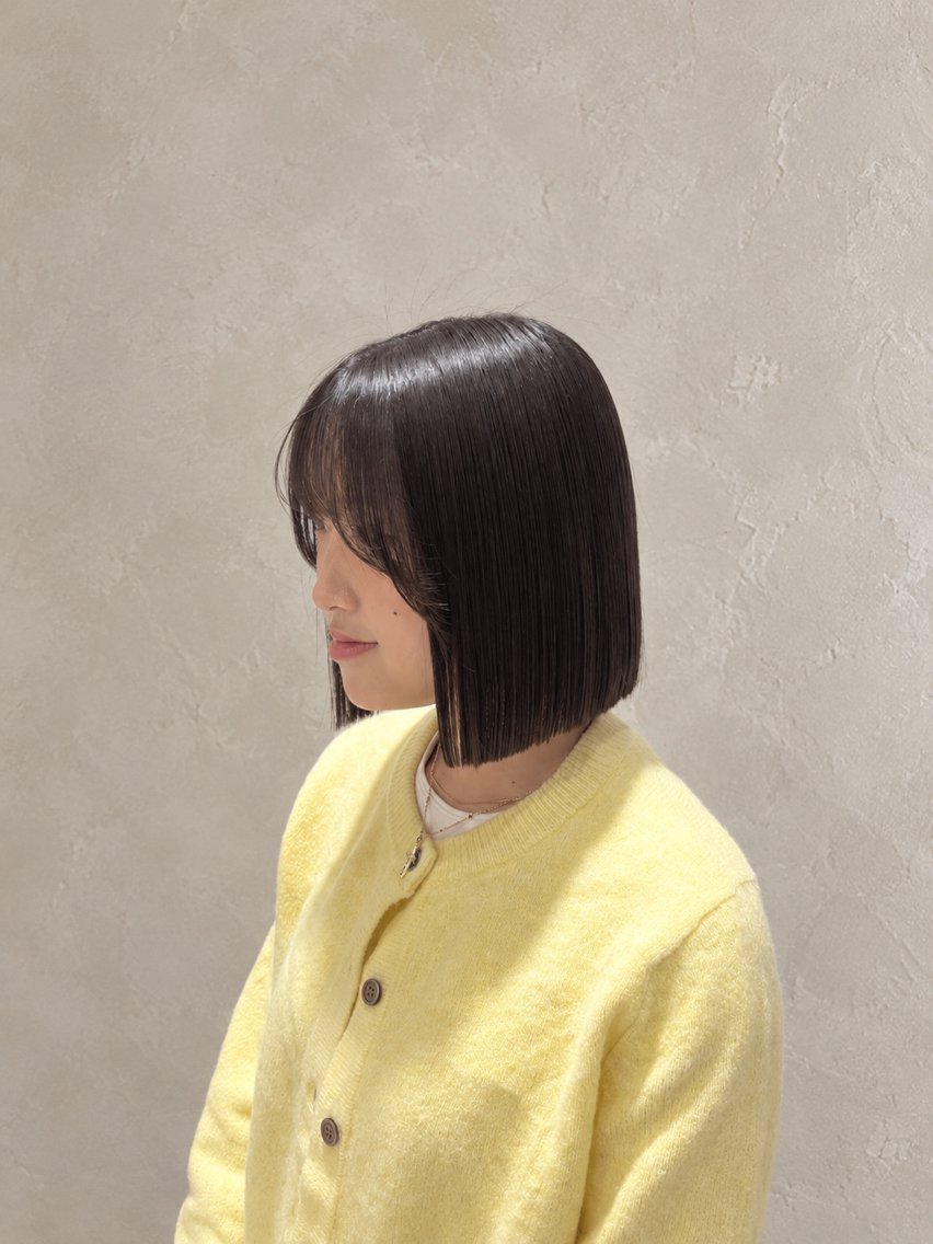 ショート ボブ 似合わせカット/ 透明感カラー/moeのヘアスタイル