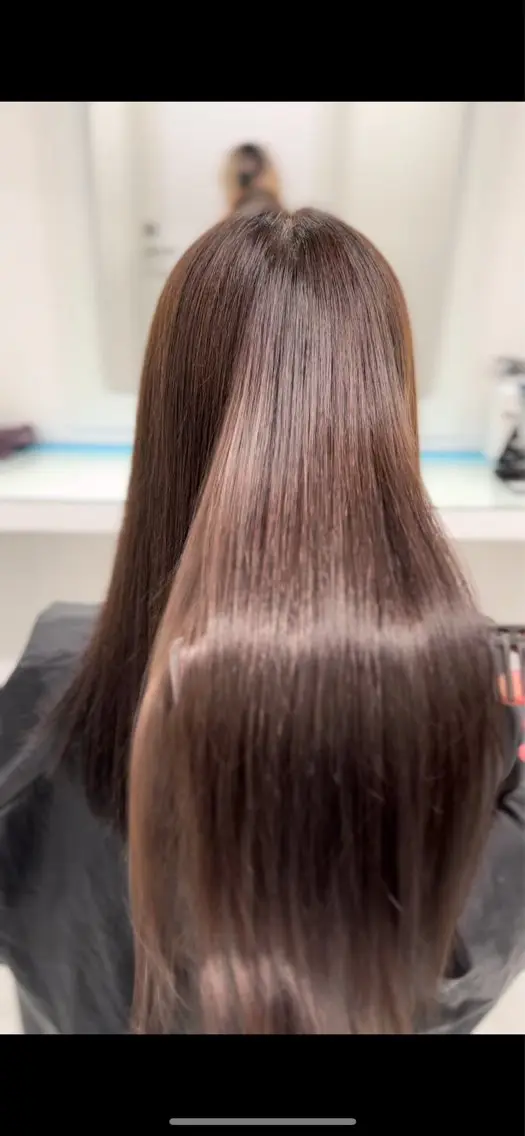 セミロング パーマ 池袋 egoのヘアスタイル