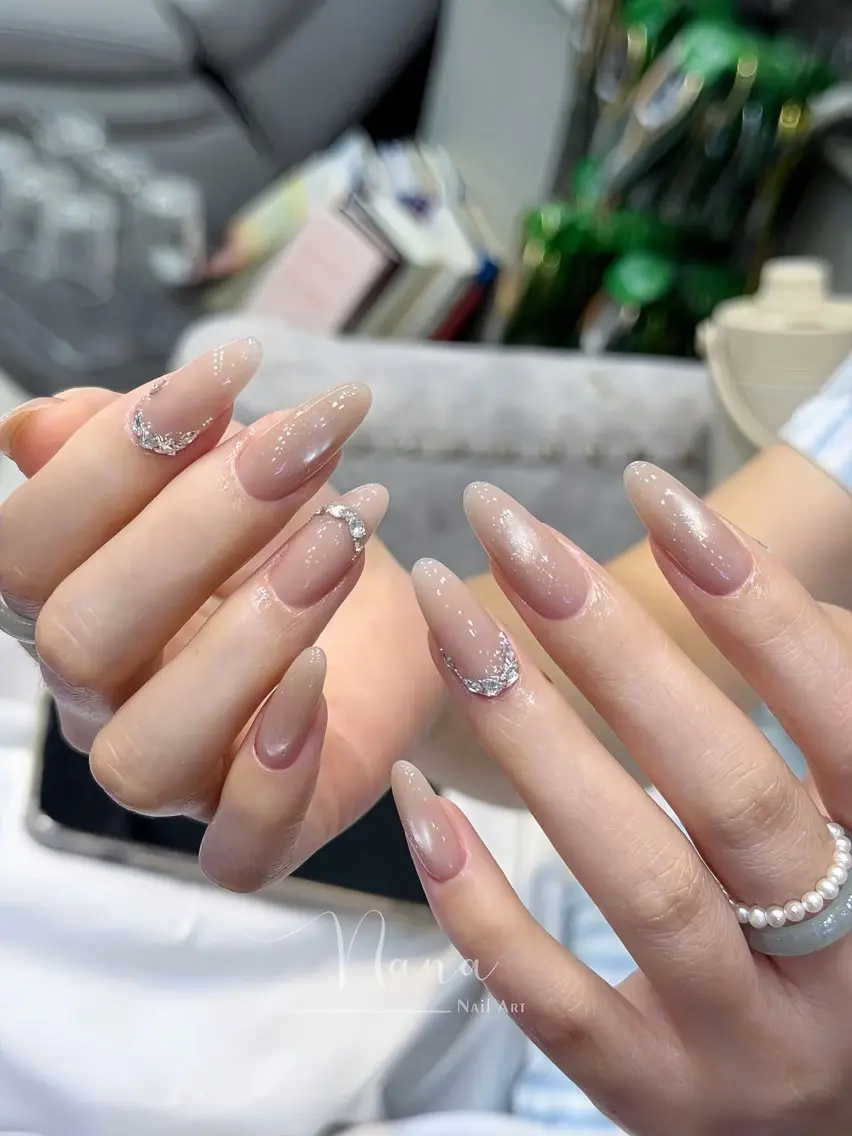 ネイル チークネイル フットネイル 韓国ネイル マグネットネイル 持ち込み ハンドネイル ハンドケア AN NAIL _HOAのネイルデザイン