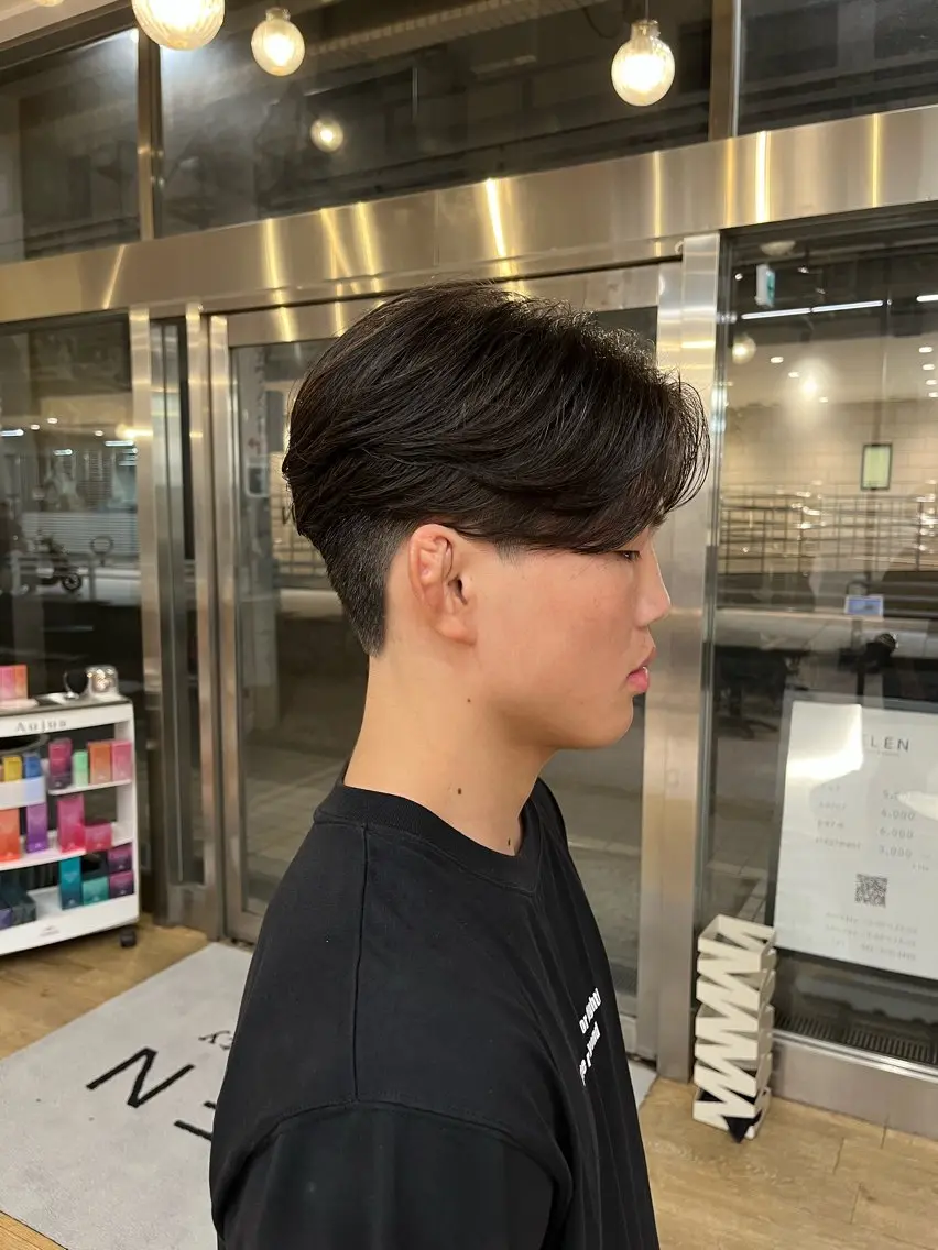 パーマ メンズ カラー&縮毛 kotojiのヘアスタイル