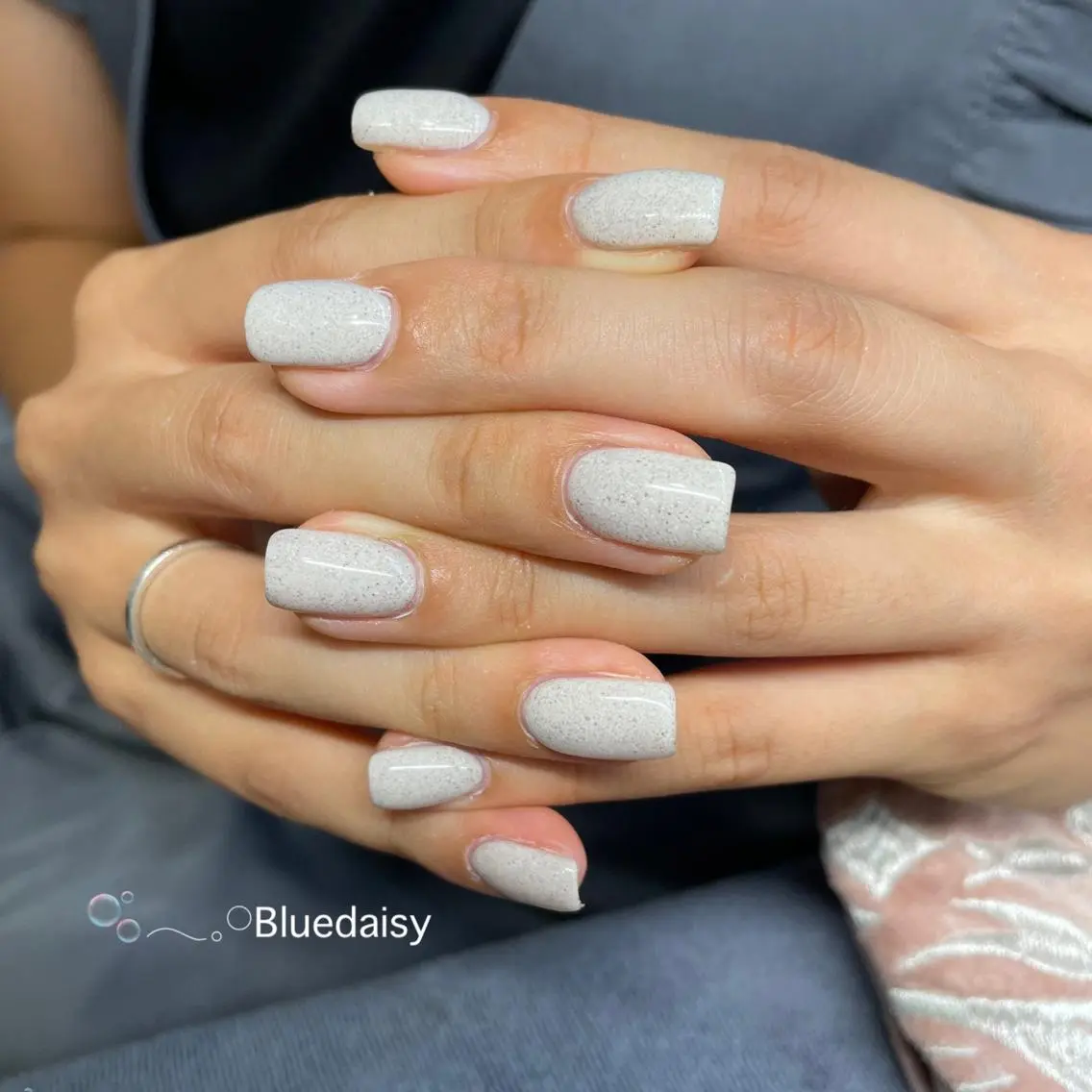 ネイル ジェルネイル Blue daisy 栄本店のネイルデザイン