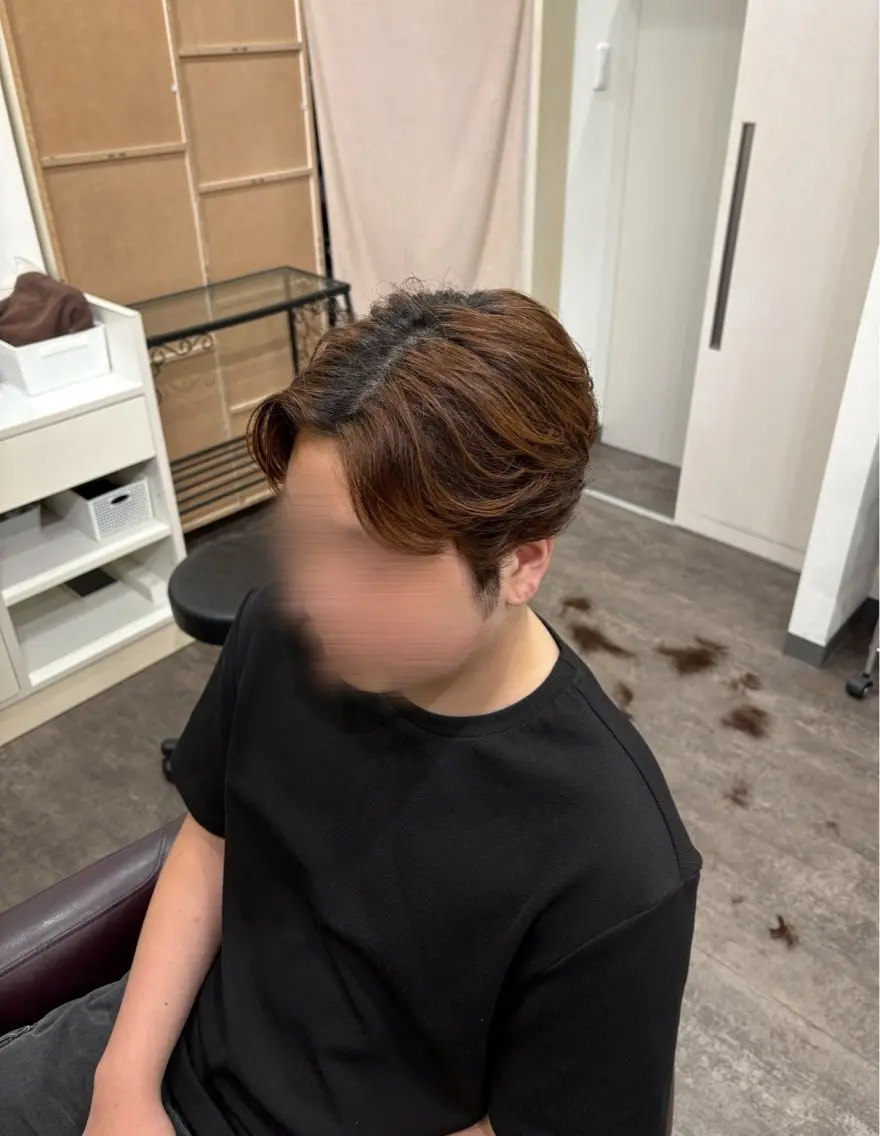 ショート メンズ 大竹 遥人のヘアスタイル