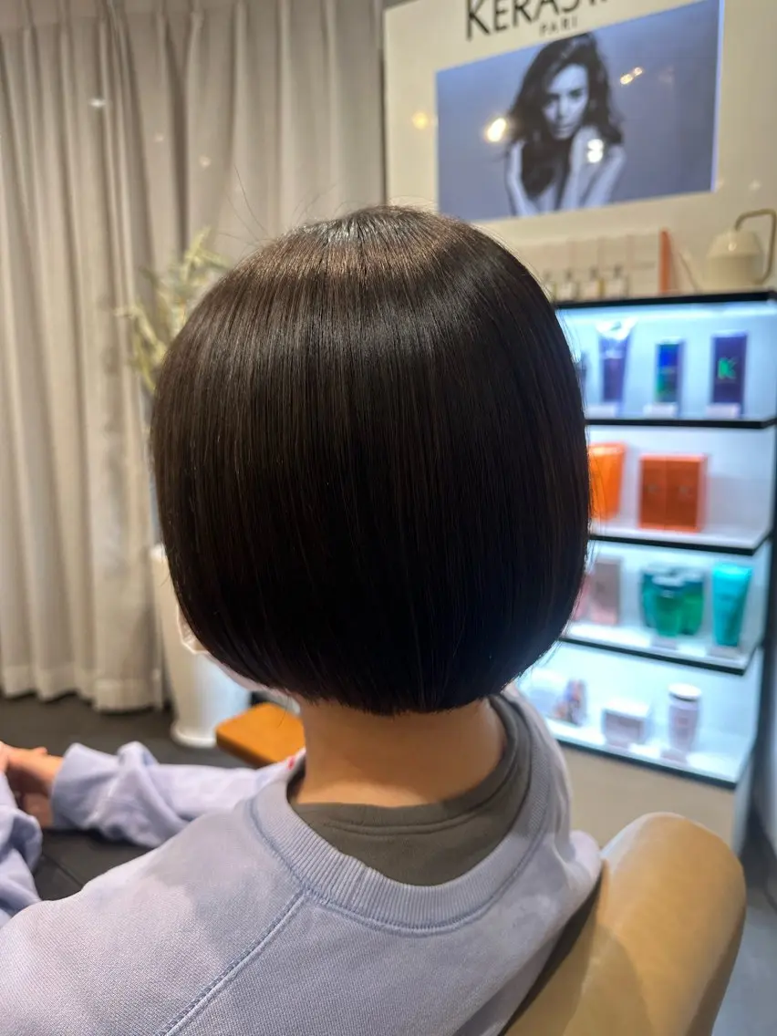 ショート パーマ 髙橋遥 /レディースカットのヘアスタイル
