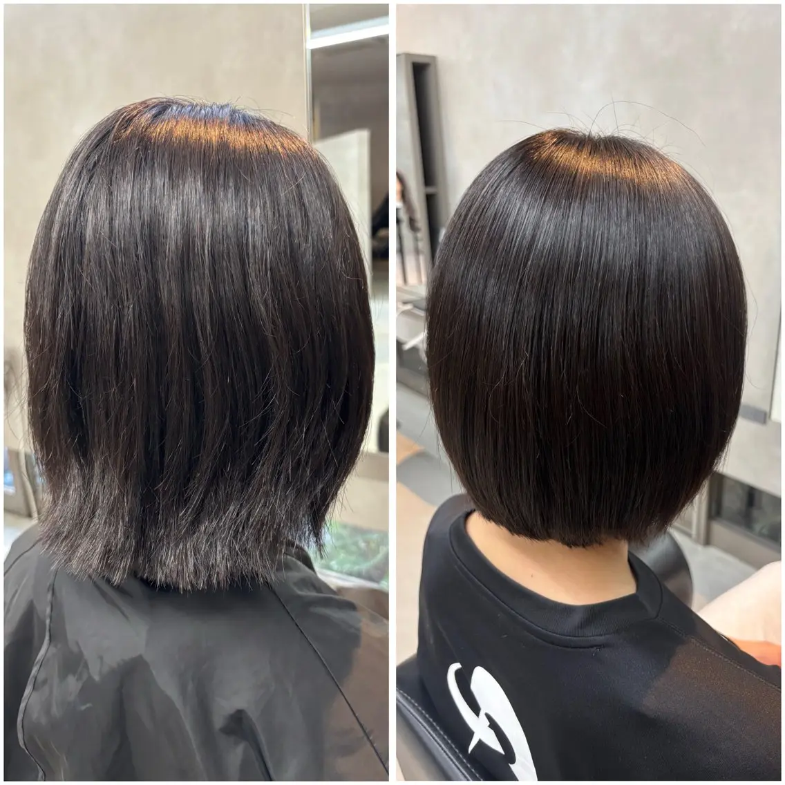 ショート 23°筑間 穂乃花のヘアスタイル