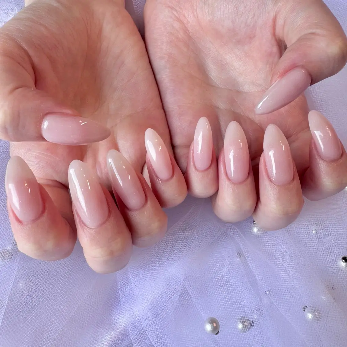 ネイル ワンカラーネイル ハンドネイル nail salon e'mu💐のネイルデザイン