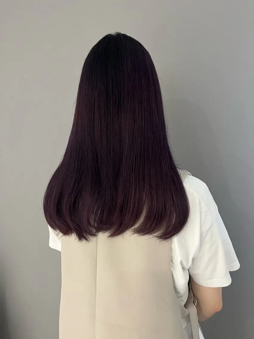 セミロング カット ヘアカラー Grow by NYNY 田代 紀恵のヘアスタイル
