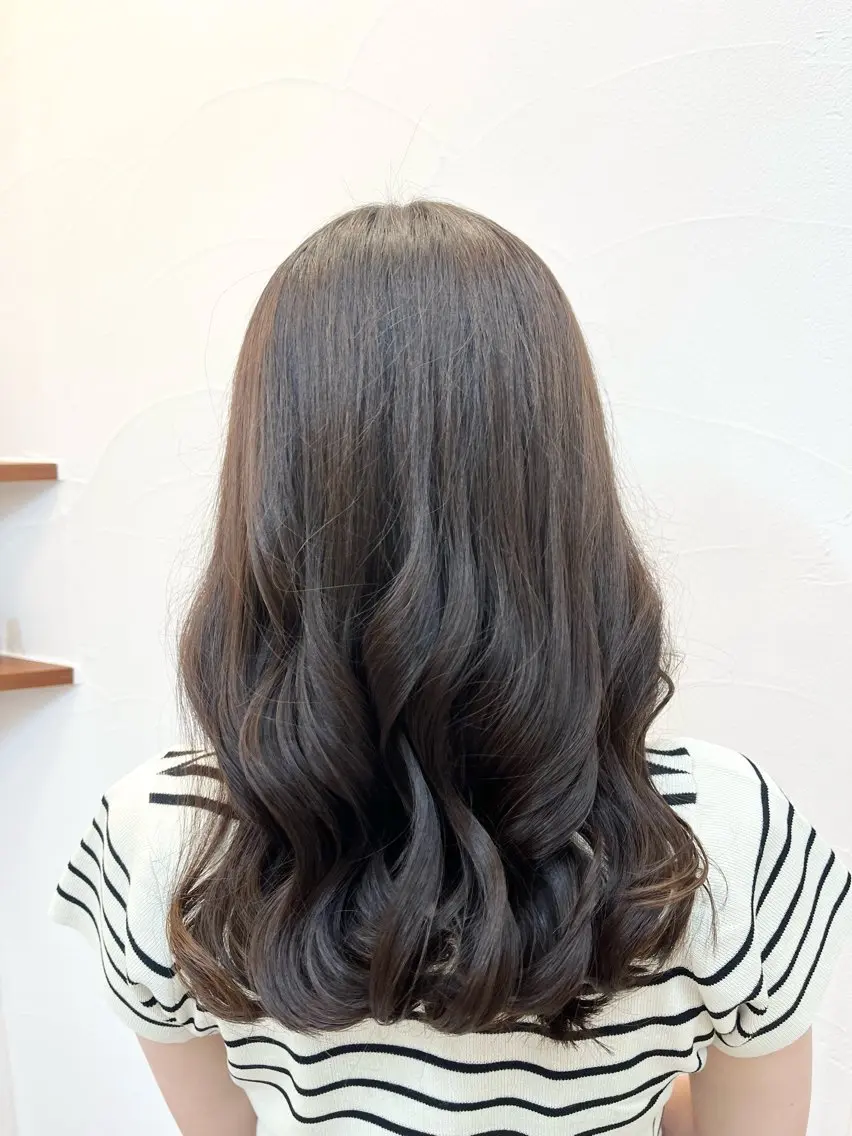 カラー ベージュカラー ヘアセットモデル/ kotohaのヘアスタイル