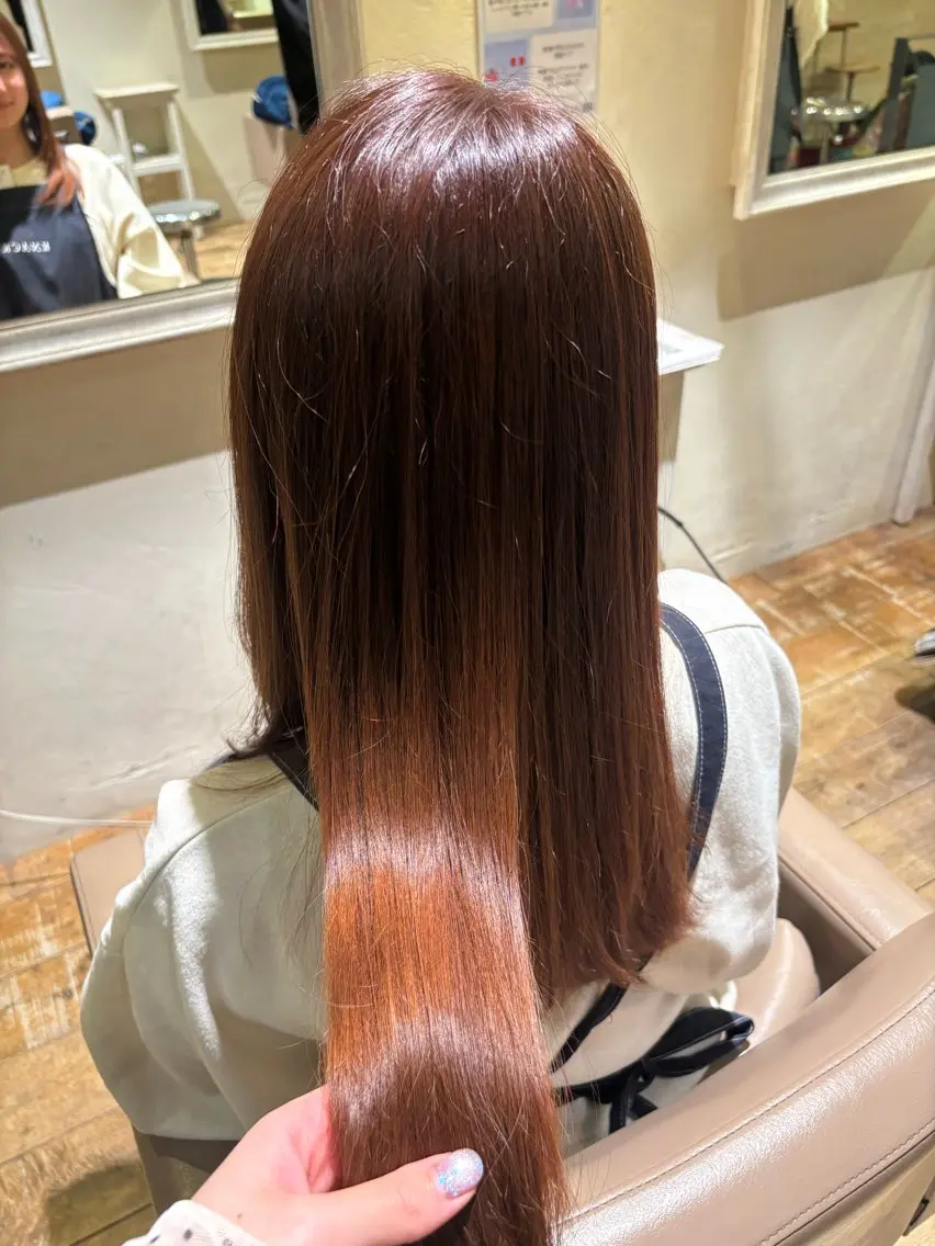 U24限定🌈ケアカラー✨️【リタッチ】【おしゃれ染めのみ】の写真