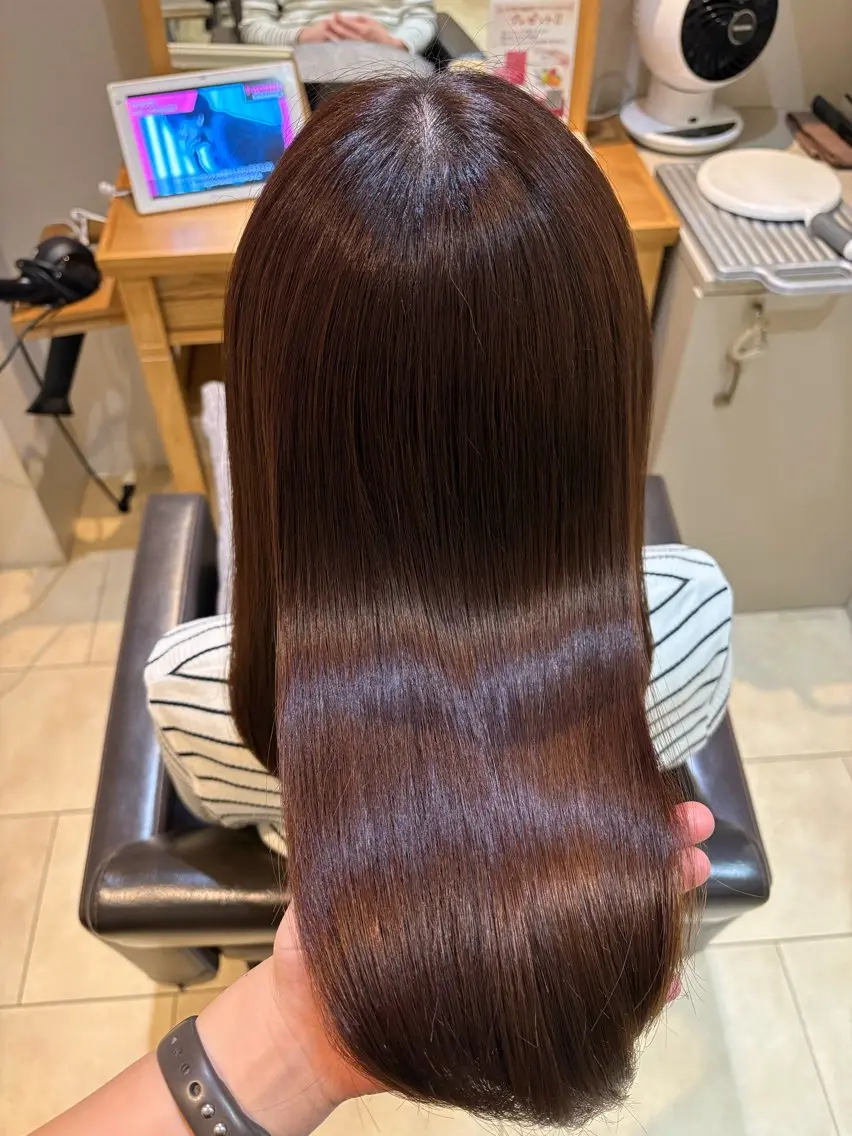 【ご新規様限定◎】カット+髪質改善ケアカラー+髪質改善トリートメントの写真