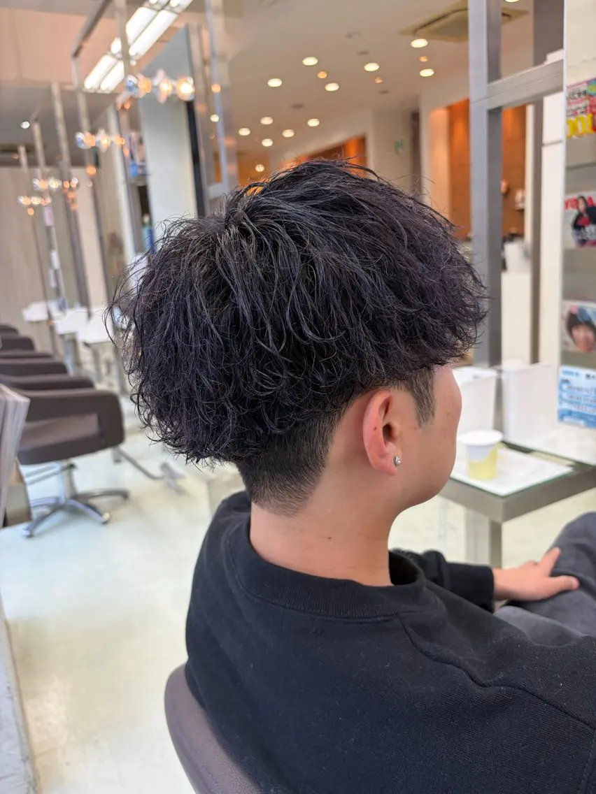 パーマ メンズ メンズパーマ カット パーマ ✨似合わせ特化美容師 WILL上村 拳吾のヘアスタイル