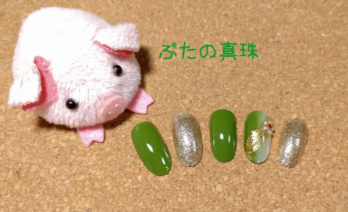 ネイル ハンドネイル 林 珠里のネイルデザイン