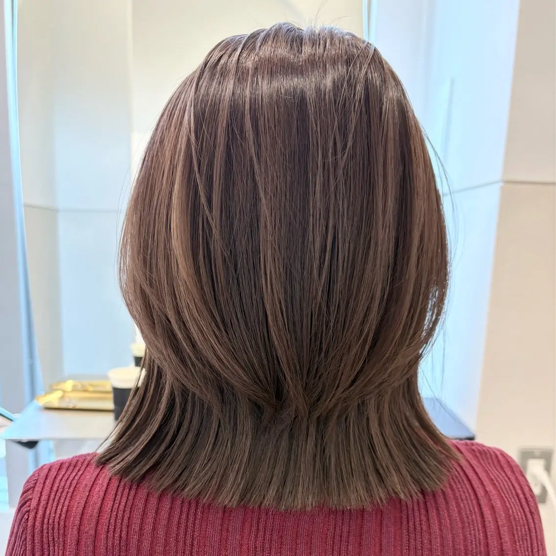 ミディアム トリートメント ツヤ髪♡ 佐取歩のヘアスタイル