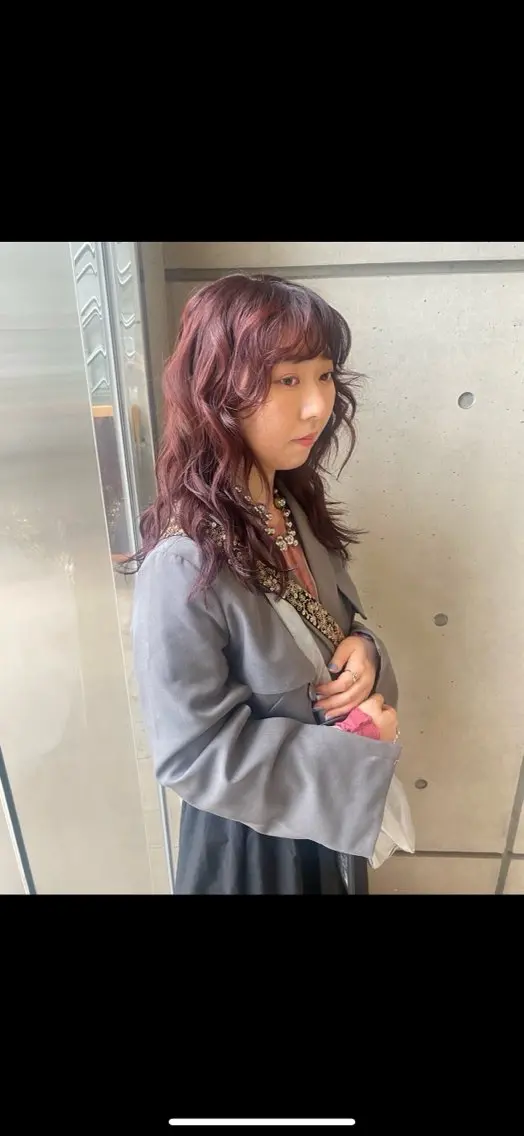 カラー ヘアカラー 酸性ストレート /暖色カラー/ユイカのヘアスタイル