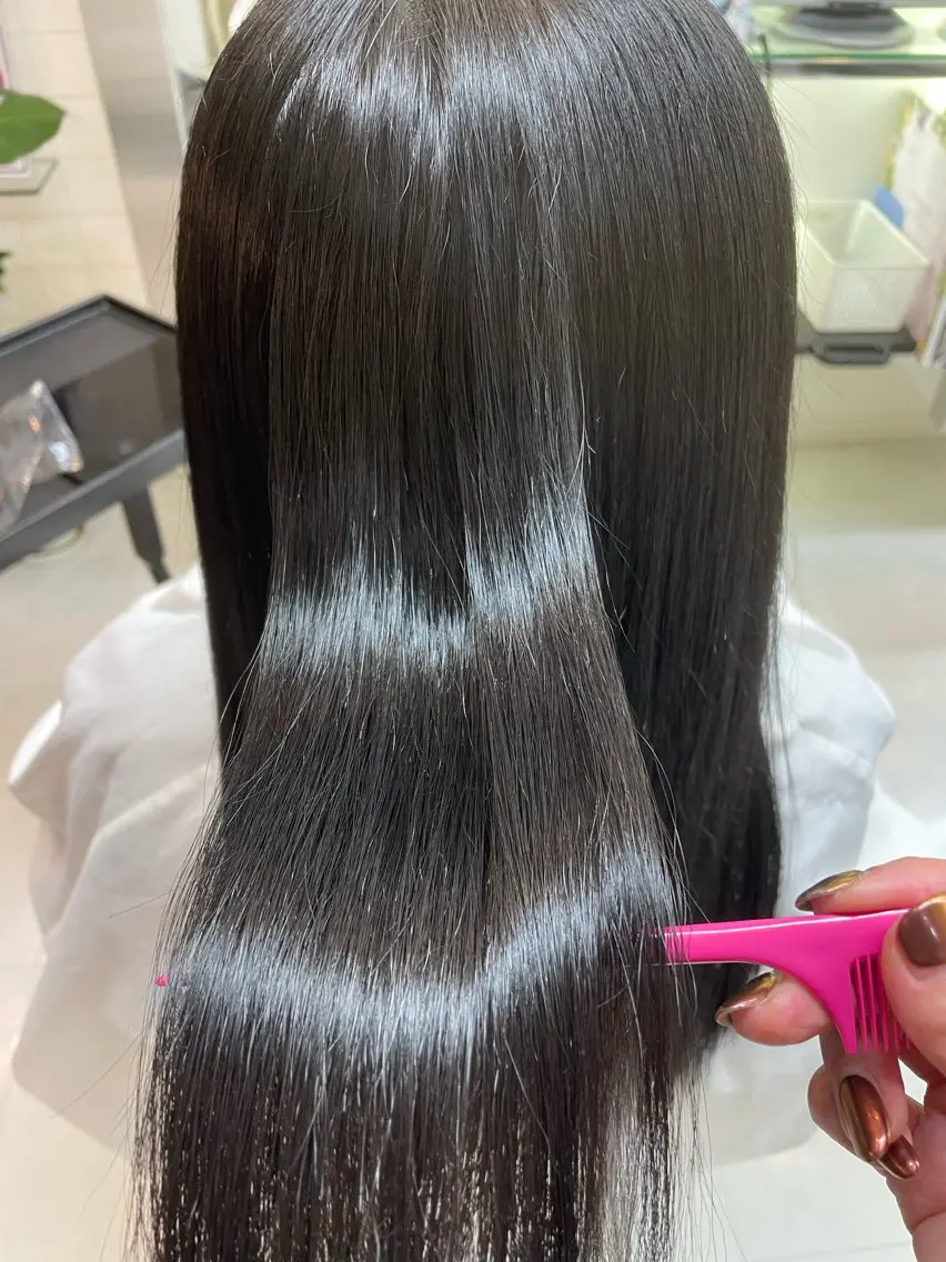 セミロング カット トリートメント ヒヨシ ルナのヘアスタイル