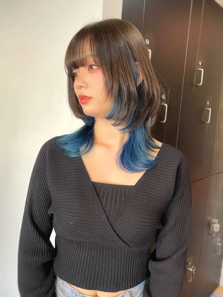ミディアム ヘアカラー トリートメント 横山 奈央のヘアスタイル