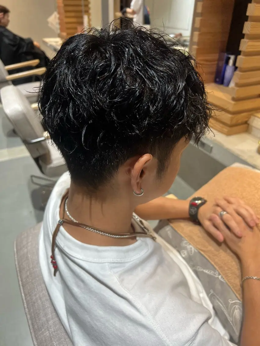 メンズカット+パーマ🍒ྀིの写真