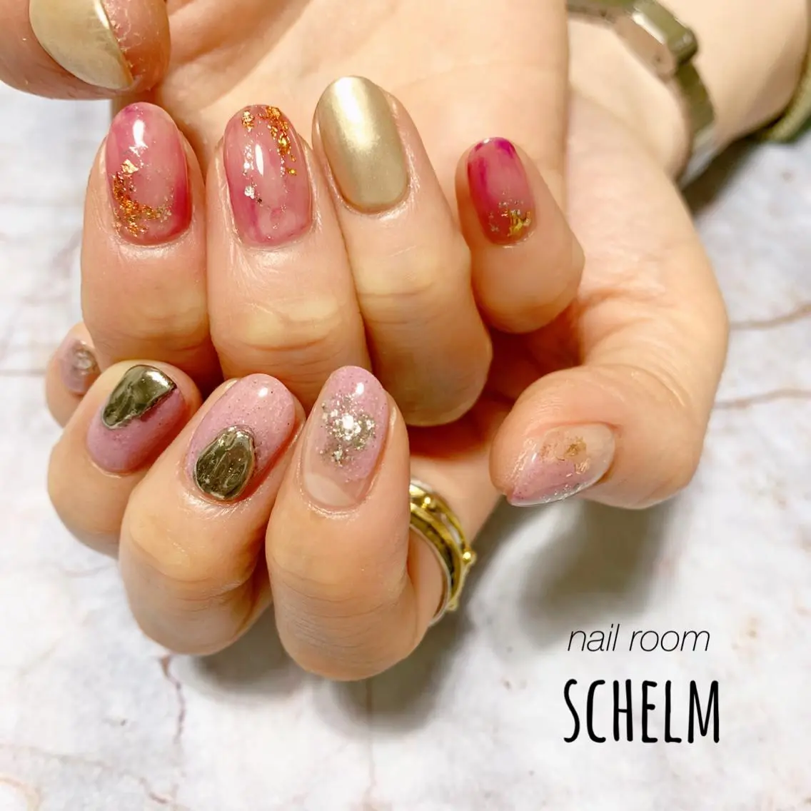 ネイル ハンドネイル nail room シュレムのネイルデザイン