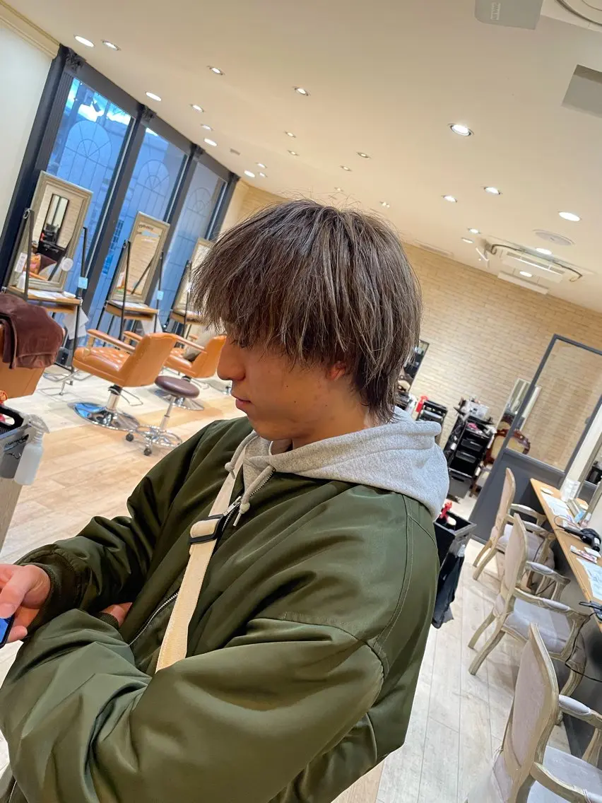 メンズ 亀川蓮 Agu hairのヘアスタイル