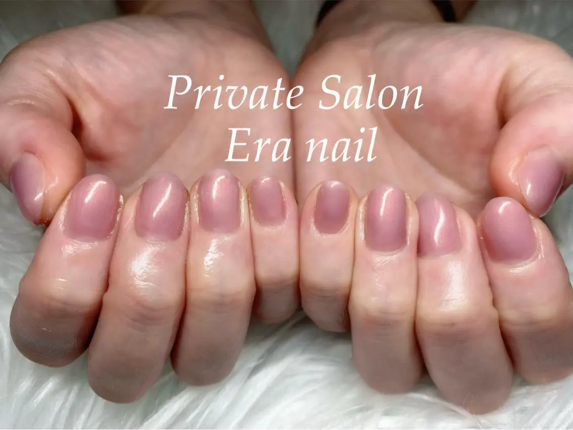 ネイル ワンカラーネイル ハンドネイル Era nailのネイルデザイン