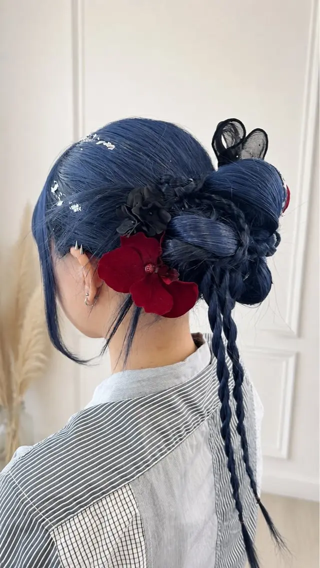 ヘアアレンジ 結婚式・ブライダル 着付け ラムーン アイラッシュ&ヘアメのマツエク・マツパデザイン