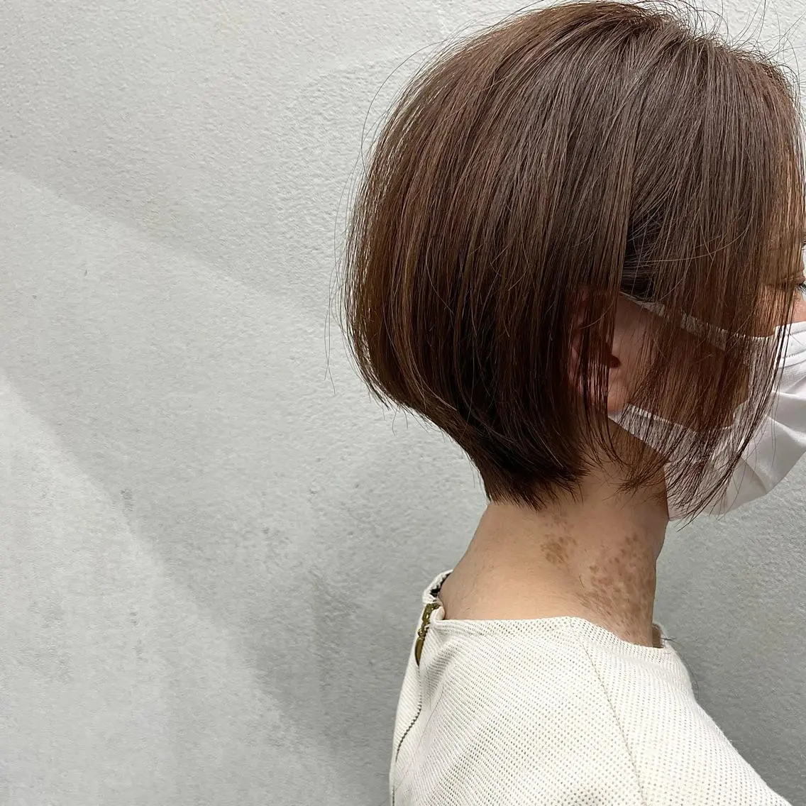 ショート ショートボブ ボブ ショートヘア カット トリートメント 🌱小顔魅せショート 髪質改善カラー/泉綺のヘアスタイル