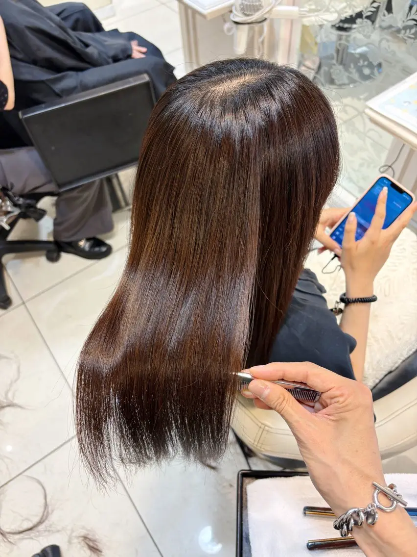 セミロング トリートメント カット トリートメント 高橋 佑のヘアスタイル