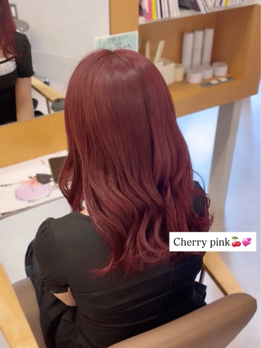ロング カラー ヘアカラー 🎀暖色カラー🎀 airi♡のヘアスタイル