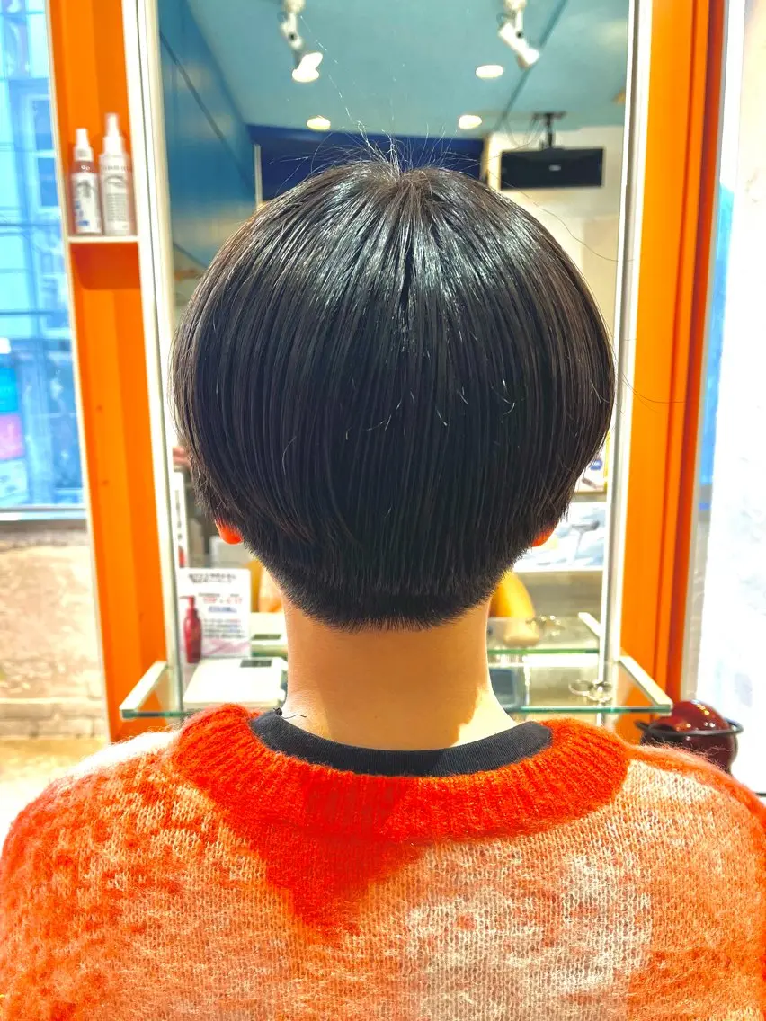 ショート カット うしだ かおるのヘアスタイル