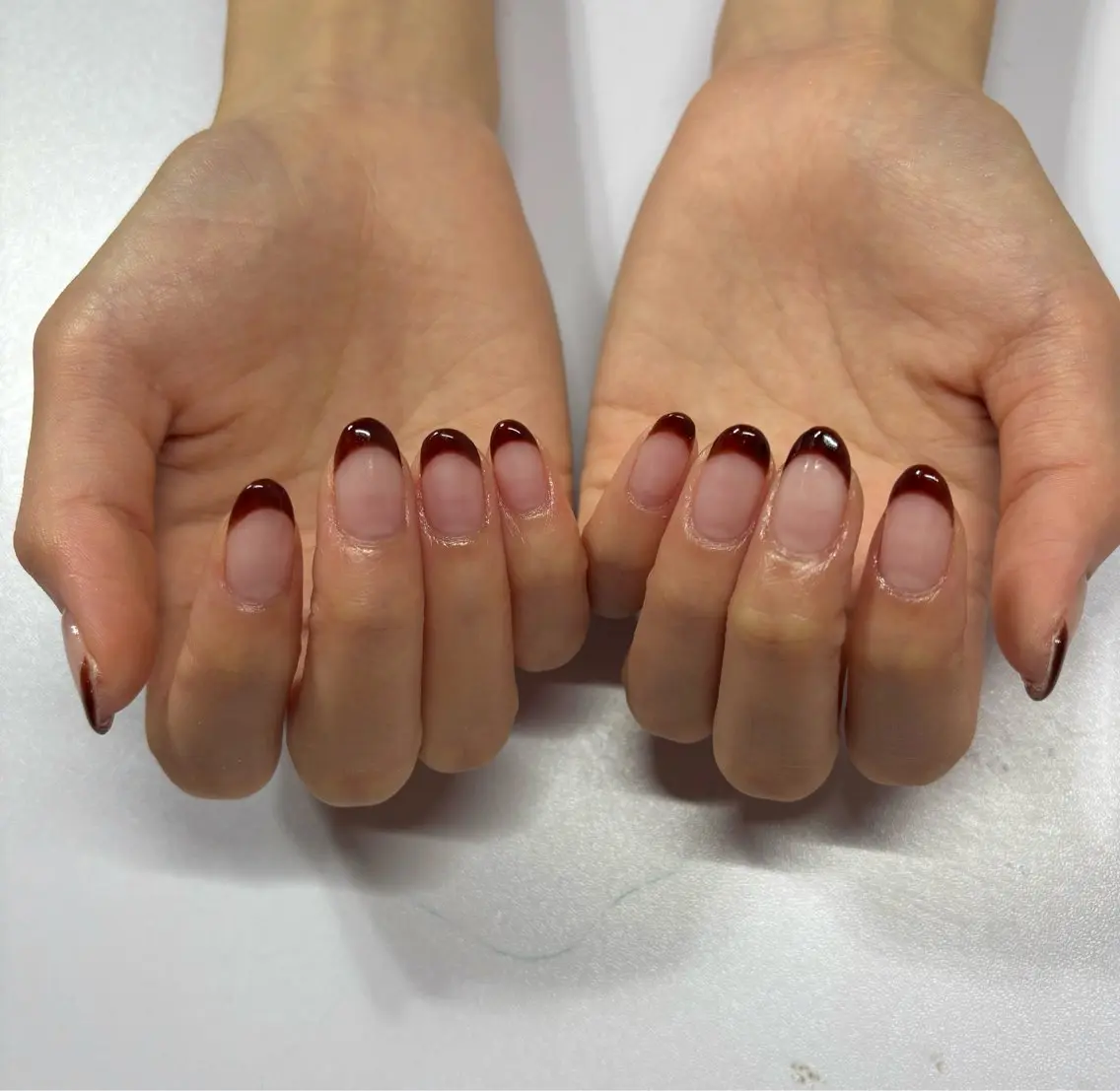 【オフなし】フレンチネイルの写真