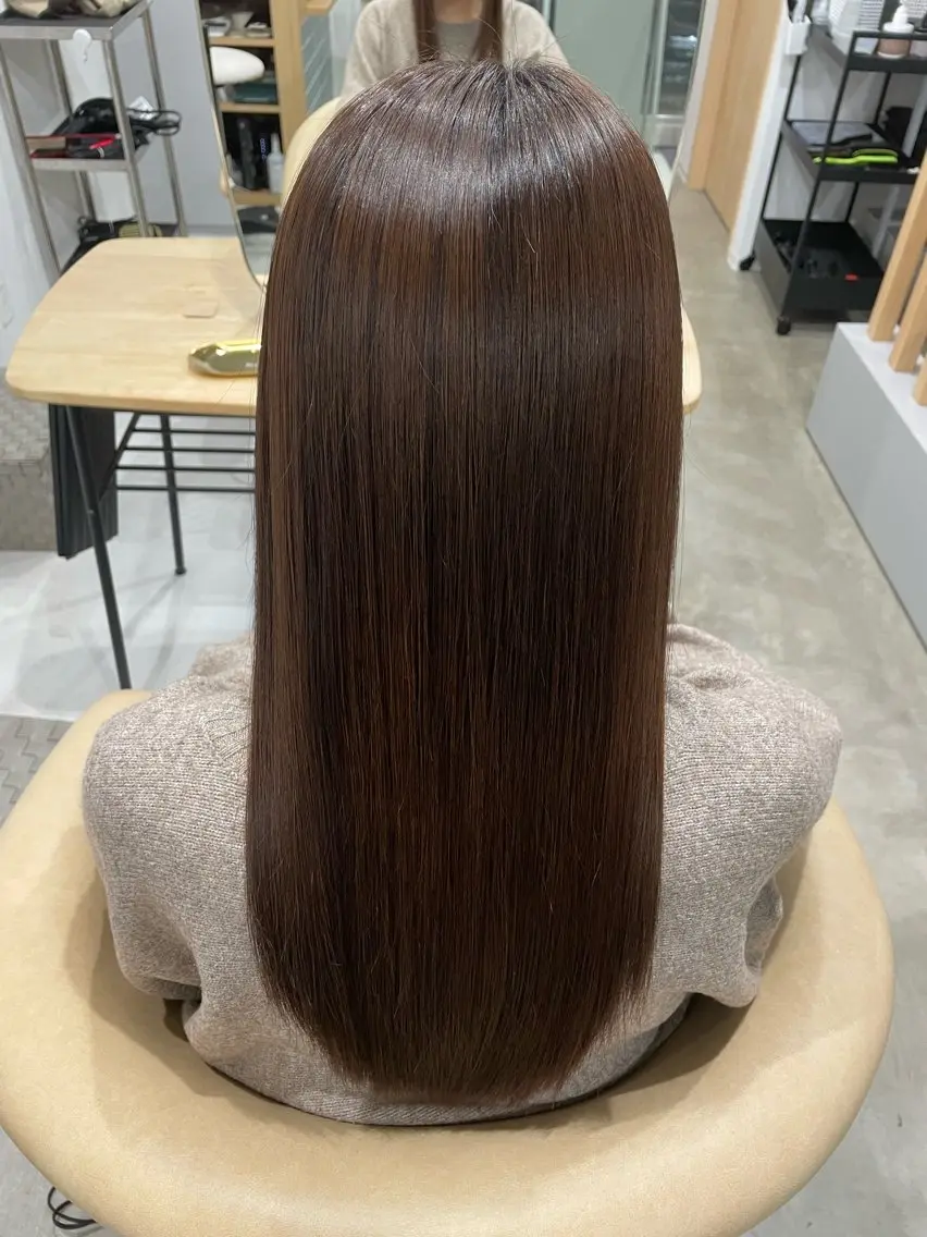 ロング 髪質改善 トリートメント トリートメント ヘッドスパ 鈴木 千尋のヘアスタイル